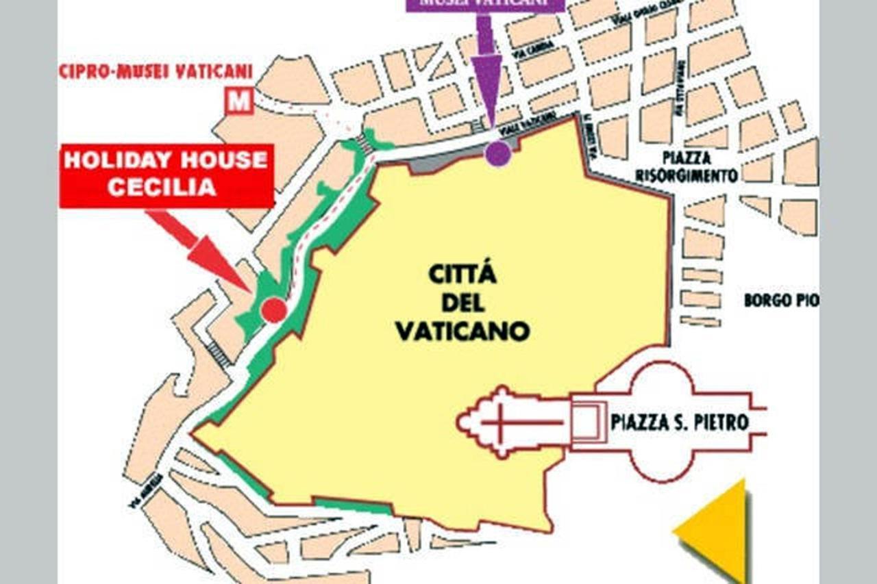 Garden Flat By Vatican Walls Rome Bagian luar foto